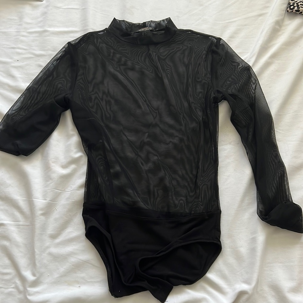 Forever 21 see through bodysuit